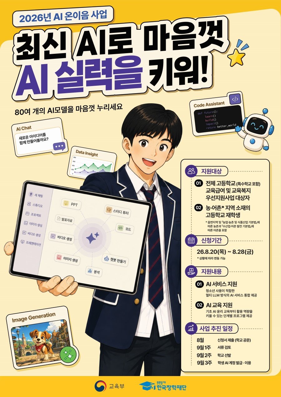 2026년 AI 온이음 사업의 신청 대상과 절차 안내