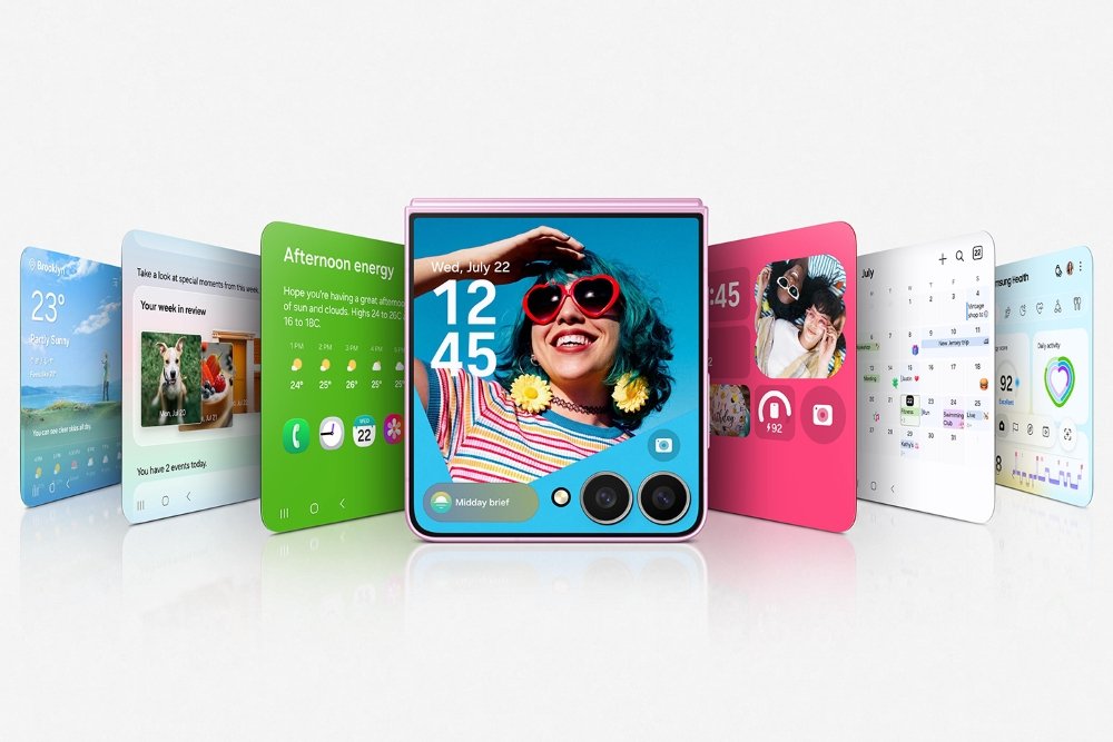 Galaxy Z Flip8 FlexWindow 공식 이미지