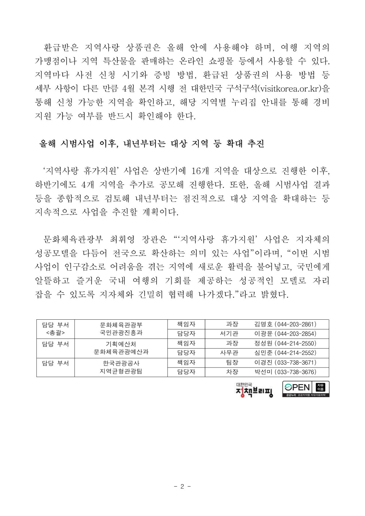 반값 여행 지역 신청과 환급 절차