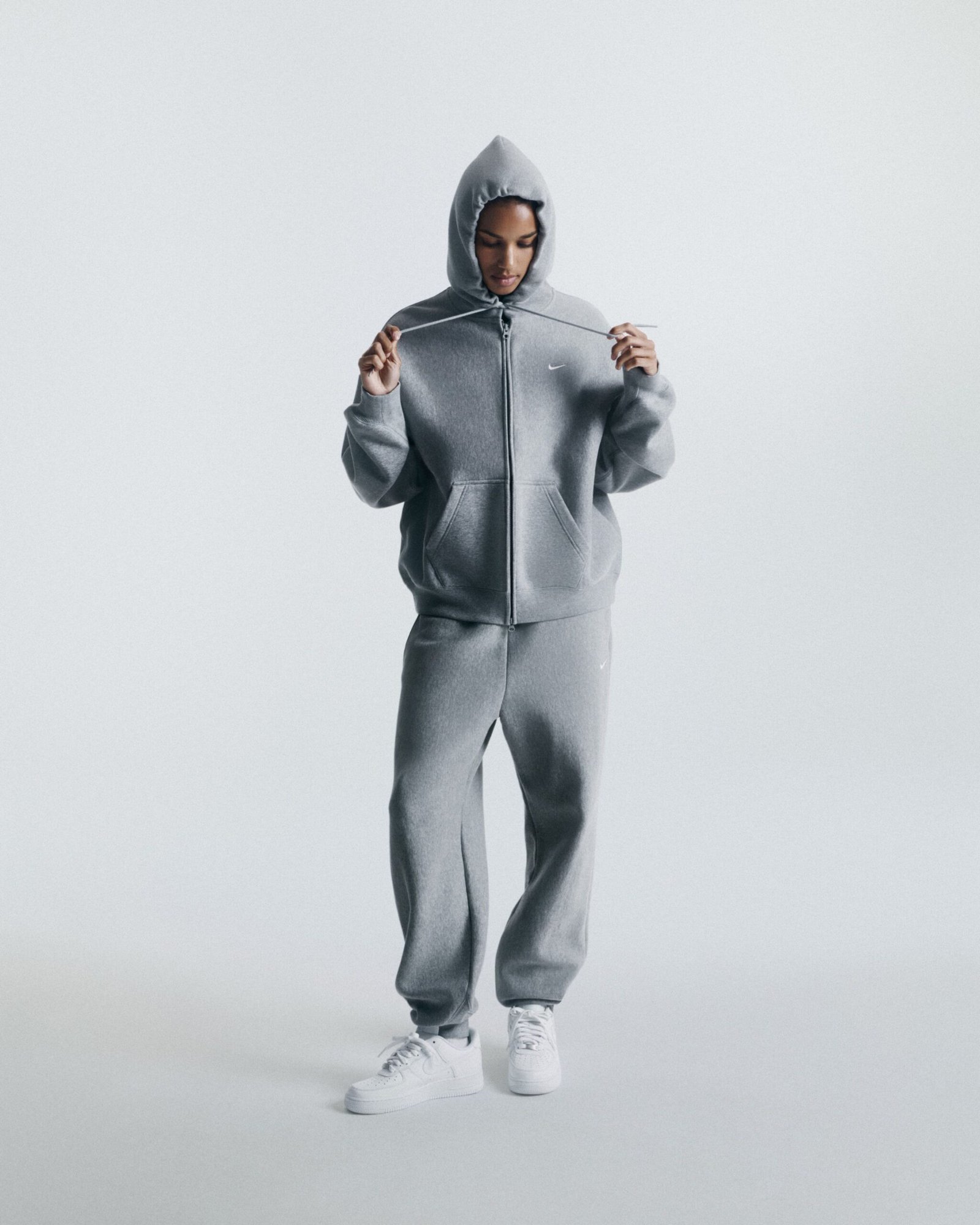 나이키 Studio Fleece 스탠더드 핏 스타일링