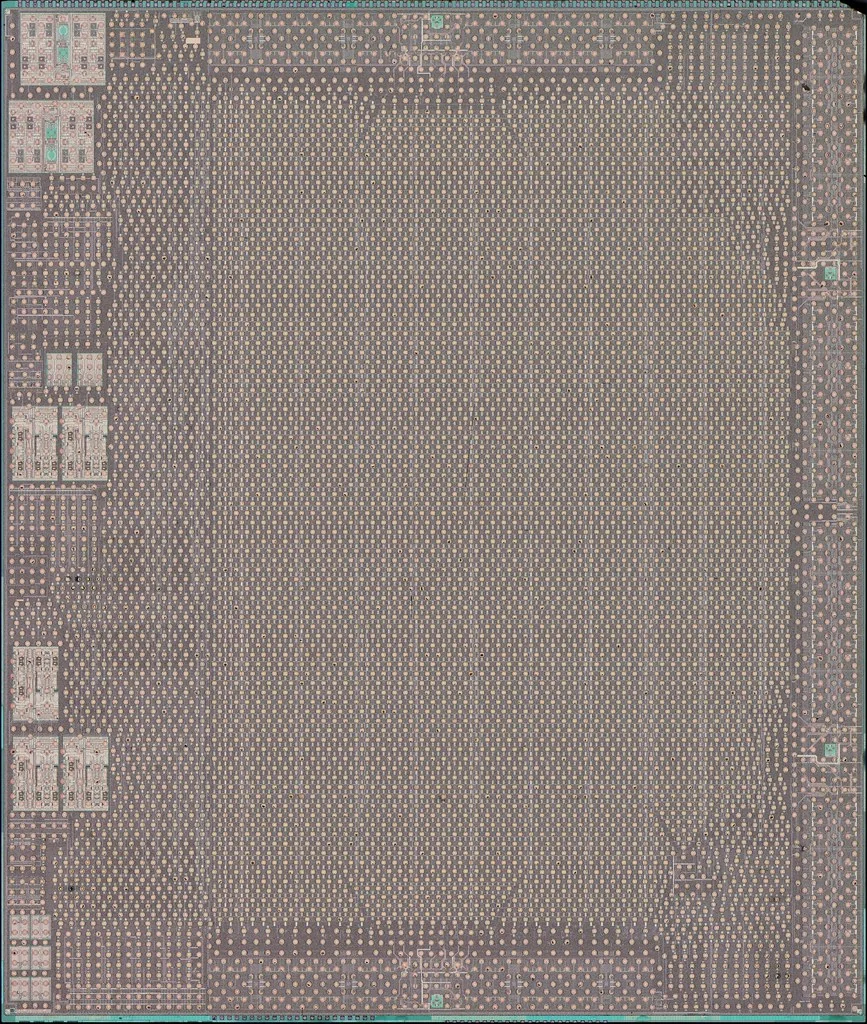 7나노 GPU 다이 확대 이미지