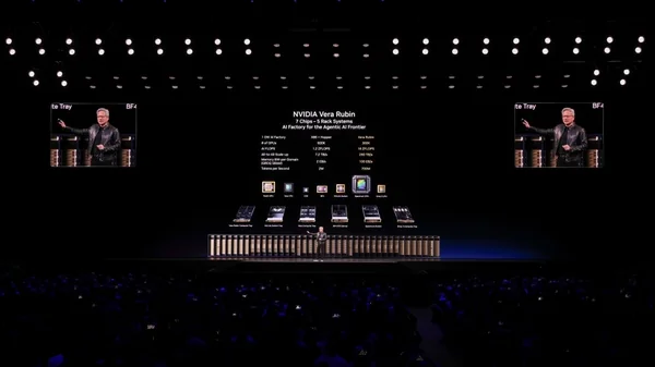 NVIDIA 차세대 제품 발표 현장