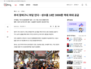 2026 추석 장보기 할인·고속도로 통행료 면제 일정 총정리