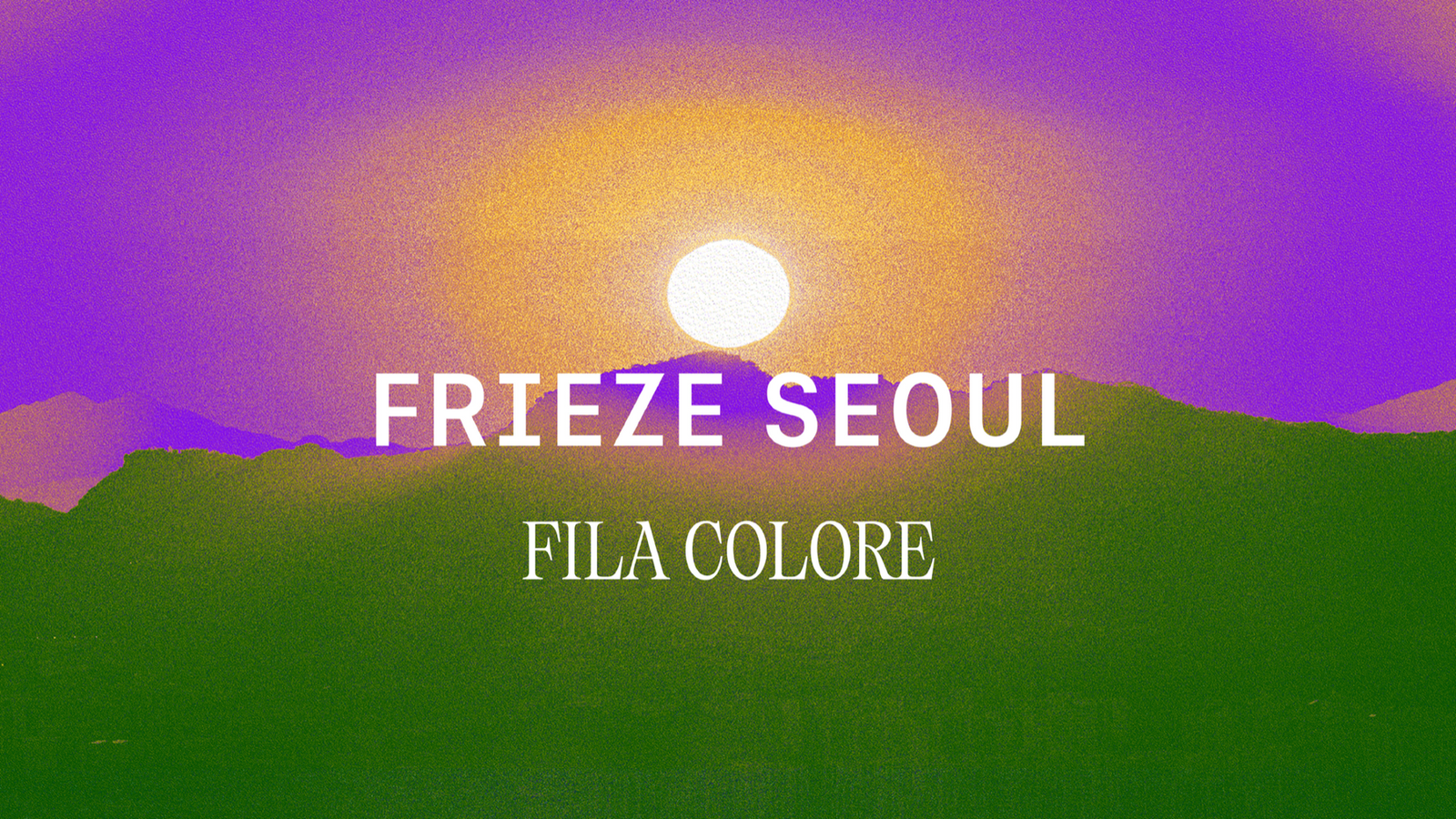 휠라 꼴로레 프리즈 서울 실버 공식 비주얼